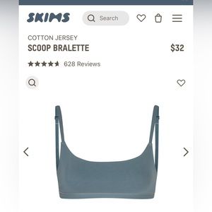 Skims Scoop Bralette